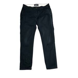 Men’s Ambercrombie Fitch Langdon Slim Stretch 31”x30”‎ Black GPC